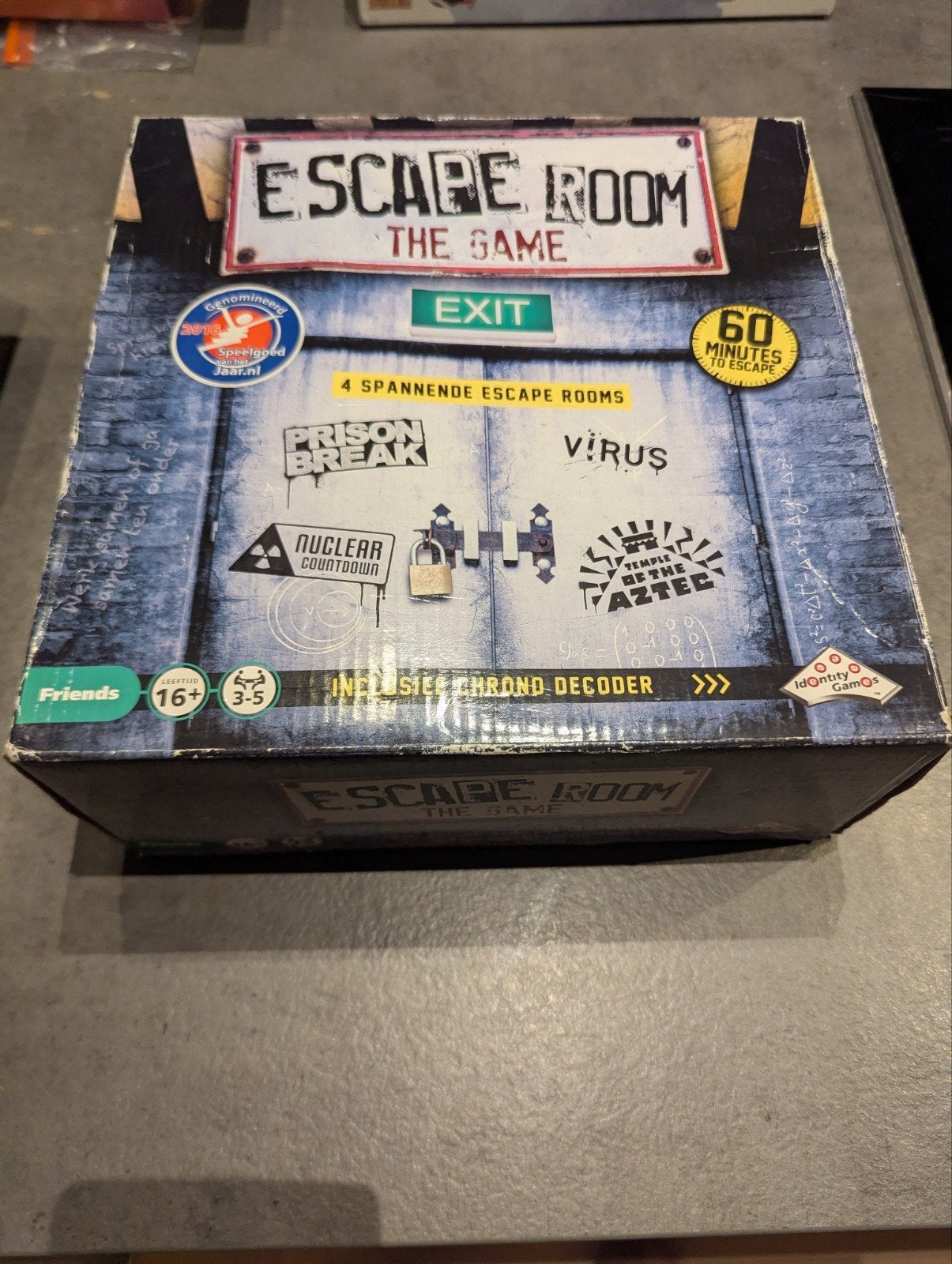 Escape Room The Game - Diverse Edities, Een of twee spelers, Ophalen, Zo goed als nieuw, Identity Games