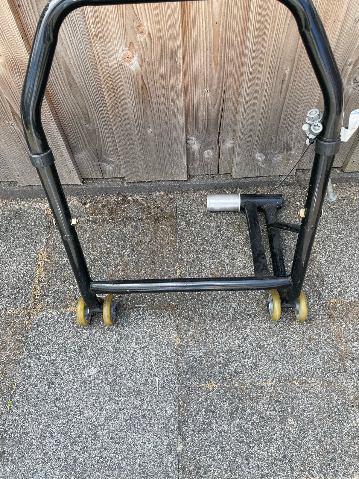 ConStands Motor enkelzijdige paddock stand Achterwiel, Ophalen of Verzenden, Gebruikt
