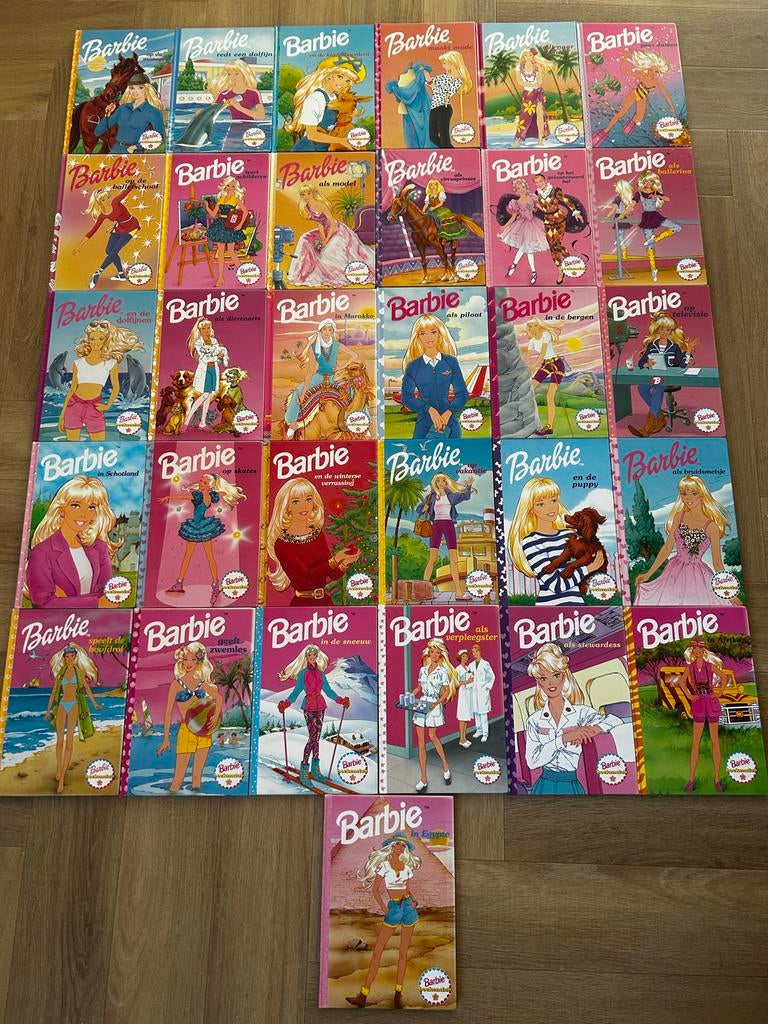 Barbie boeken, 31 stuks, Ophalen of Verzenden, Zo goed als nieuw, Fictie algemeen
