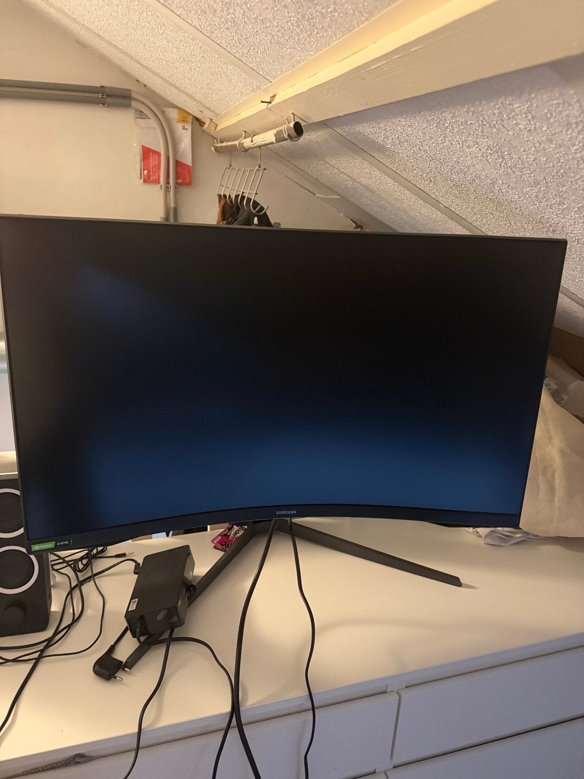 Samsung LC32G75TQSRXEN 32 inch gaming monitor + speakers, Computers en Software, Monitoren, Gaming, Curved, VA, Ophalen of Verzenden