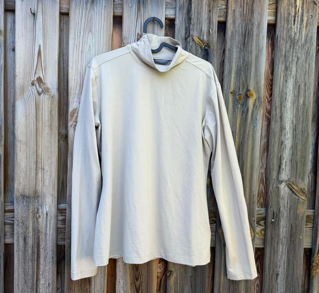 Anky Mockneck longsleeve baselayer Gold Beige XXL, Dieren en Toebehoren, Dressuur, Ophalen of Verzenden, Zo goed als nieuw, Dames