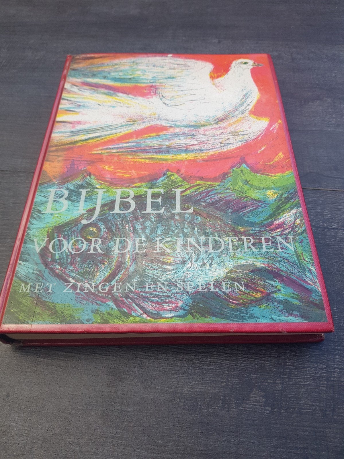 Bijbel voor de Kinderen - Met Zingen en Spelen, Antiek en Kunst, Ophalen of Verzenden, J.W. Schulte Nordholt