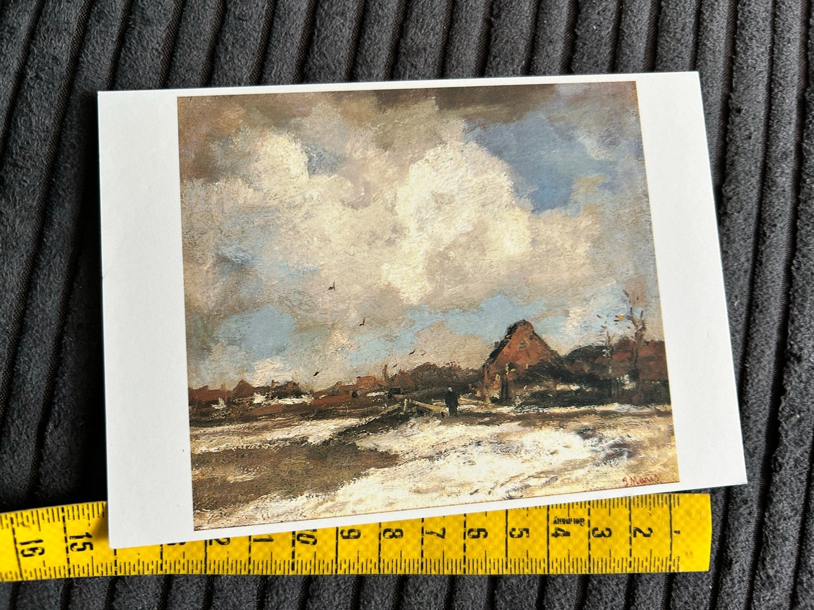 351. Oude kunstkaart Jacob Maris, Ophalen of Verzenden, 1980 tot heden