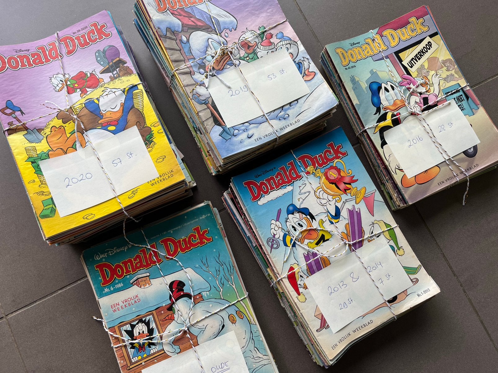 Donald Duck, Meerdere comics, Ophalen of Verzenden, Gelezen, Europa
