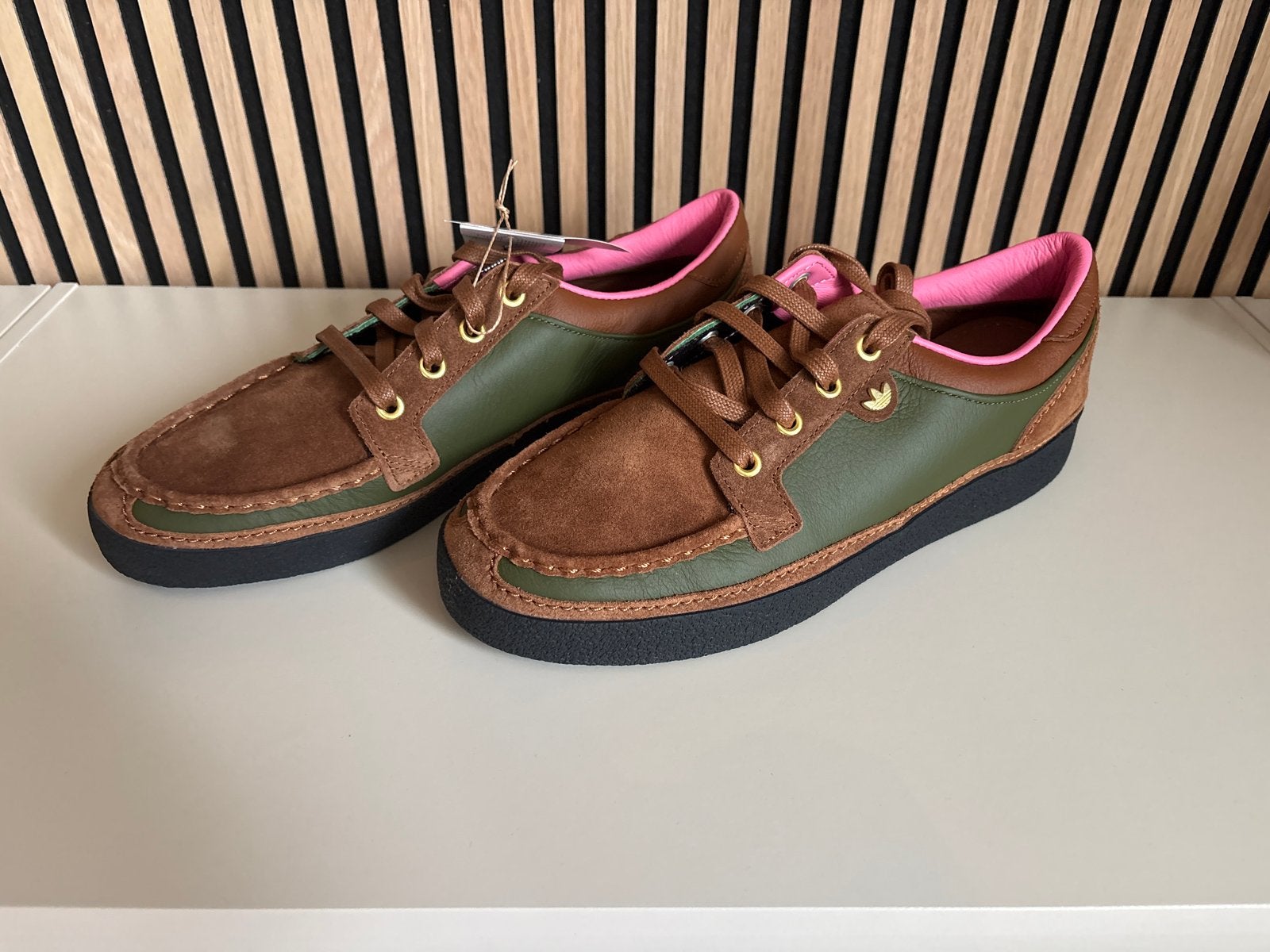 Adidas x The Simpsons McCarten 'Ned Flanders' - Maat 44, Ophalen, Nieuw, Bruin, Veterschoenen