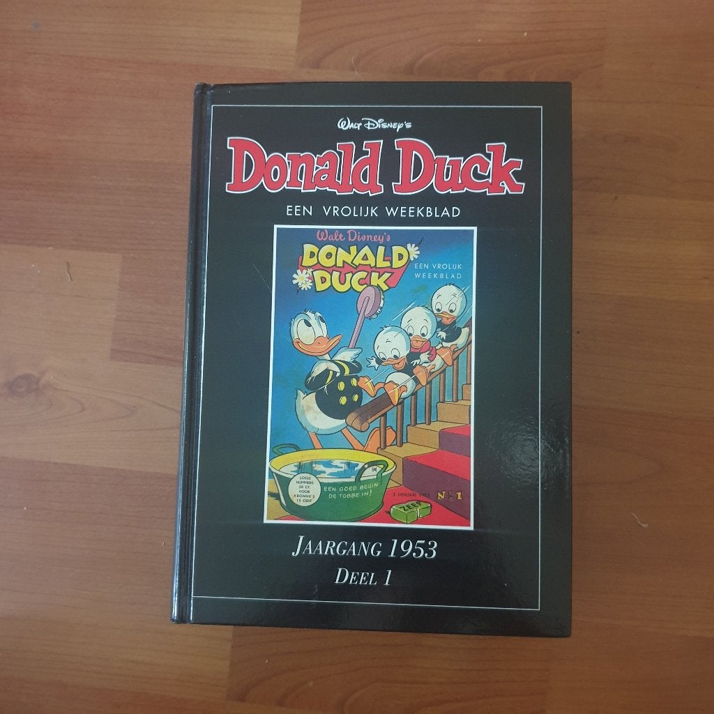 Donald Duck jaargang 1953 deel 1+2, Eén stripboek, Verzenden, Zo goed als nieuw, Donald Duck