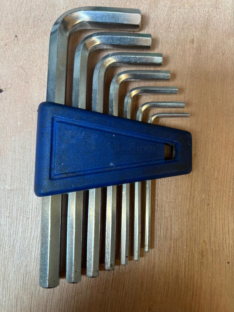 PB swiss inbussleutels 2/8 mm, Ophalen of Verzenden, Zo goed als nieuw