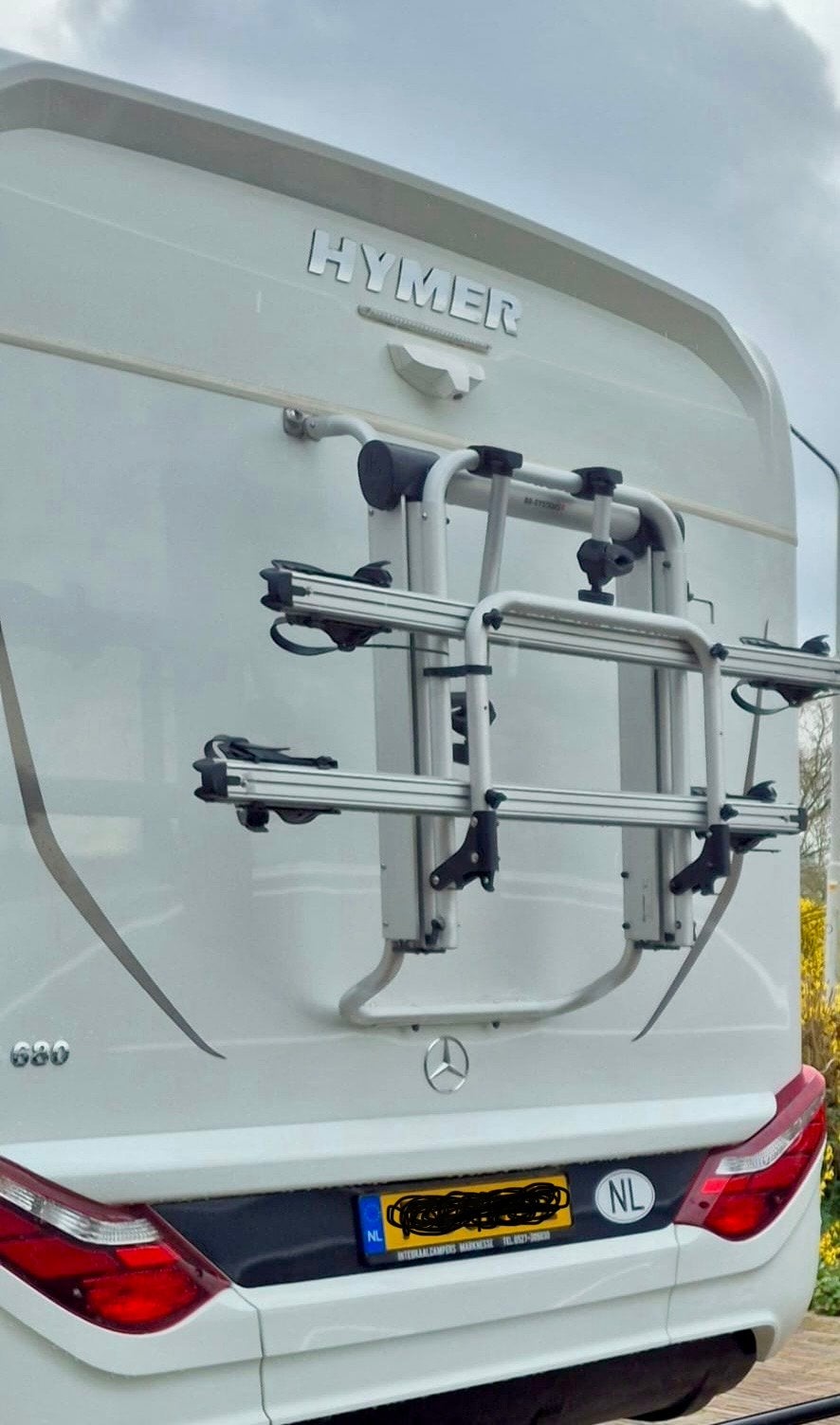 BR Fietslift elektrisch voor 2 fietsen - Camper of caravan, Caravans en Kamperen, Ophalen, Gebruikt