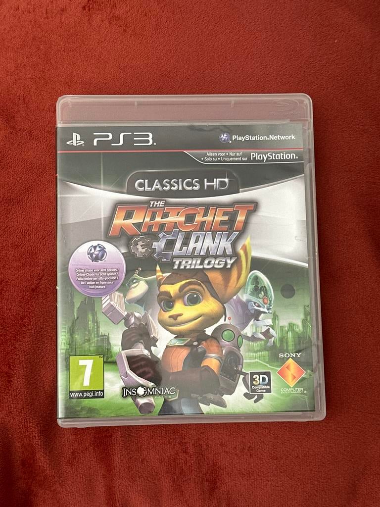 Ratchet & Clank Trilogy PS3 - Classics HD, Spelcomputers en Games, Avontuur en Actie, Gebruikt, 1 speler, Ophalen of Verzenden