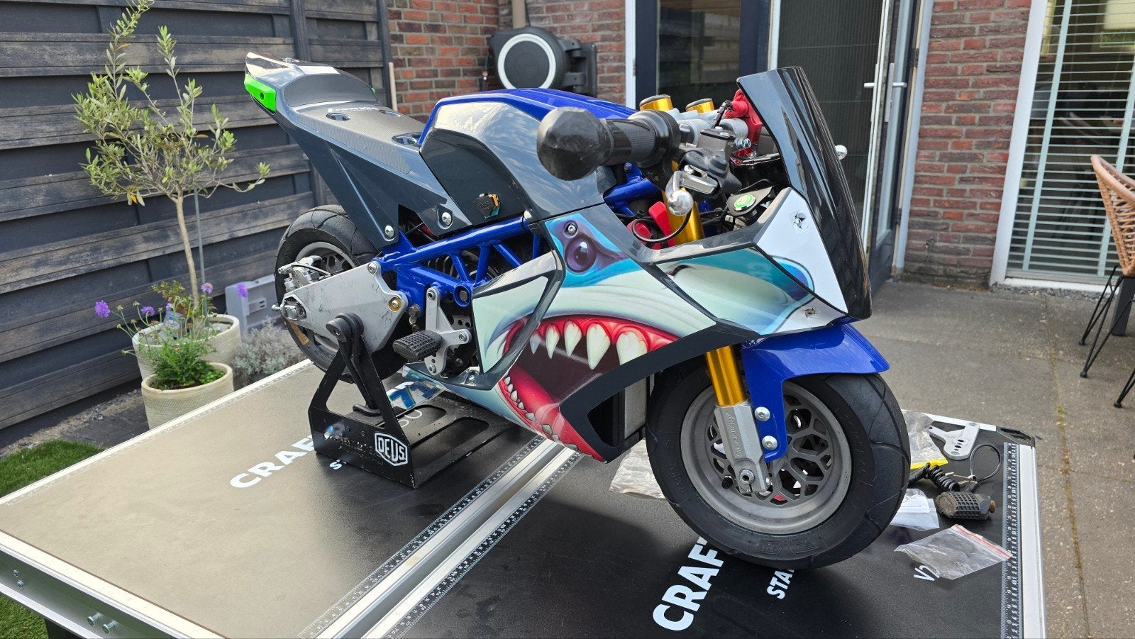 Ariane K2re elektrische minimoto - Incl. stuurdemper, Ophalen