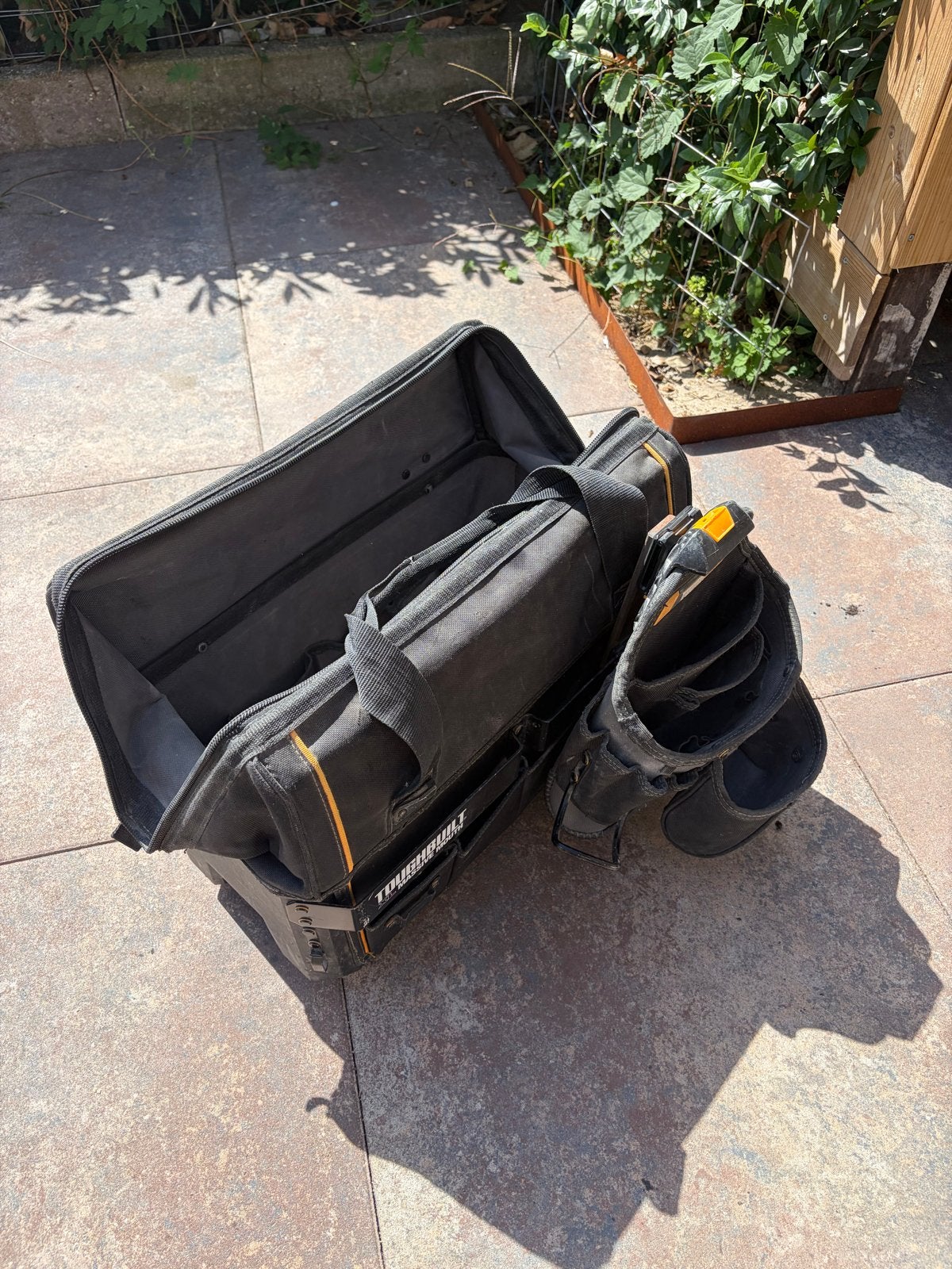 Toughbuilt massive xl gereedschapstas en Master pouch, Ophalen of Verzenden, Gebruikt