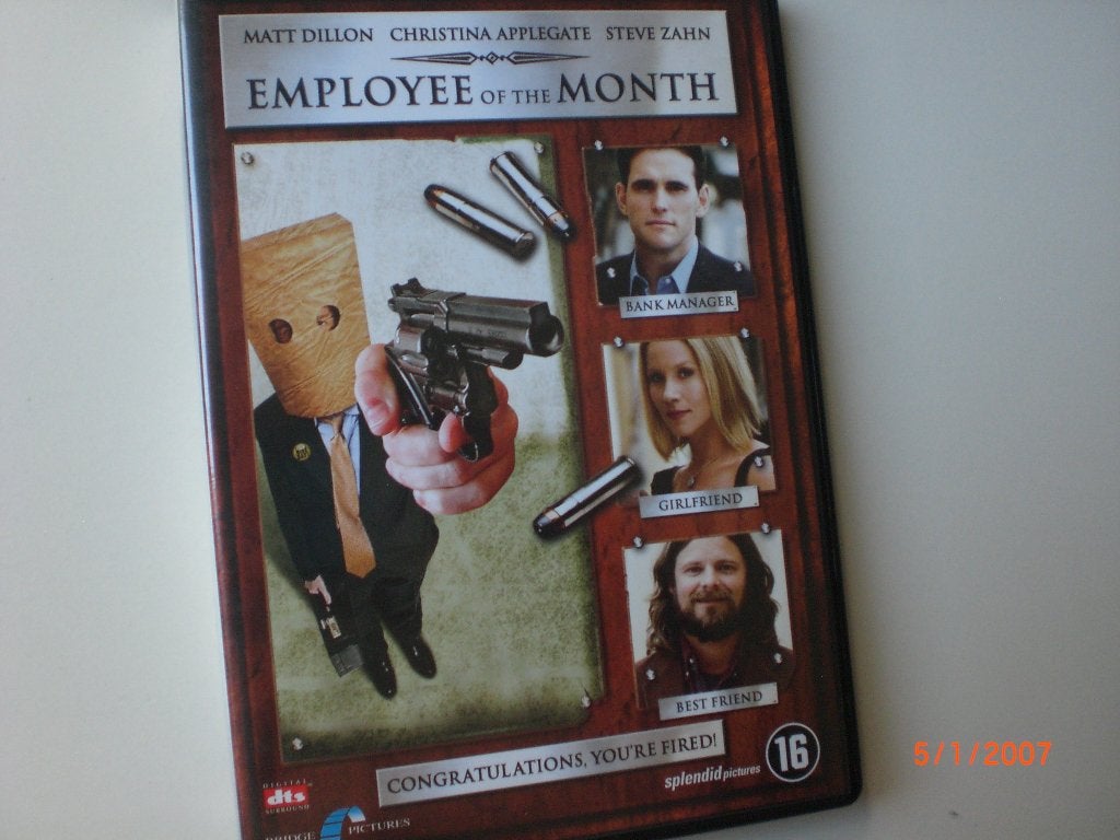 dvd Employee of the Month Matt Dillon Christina Applegate, Vanaf 16 jaar, Nederlands, Ophalen of Verzenden, Zo goed als nieuw