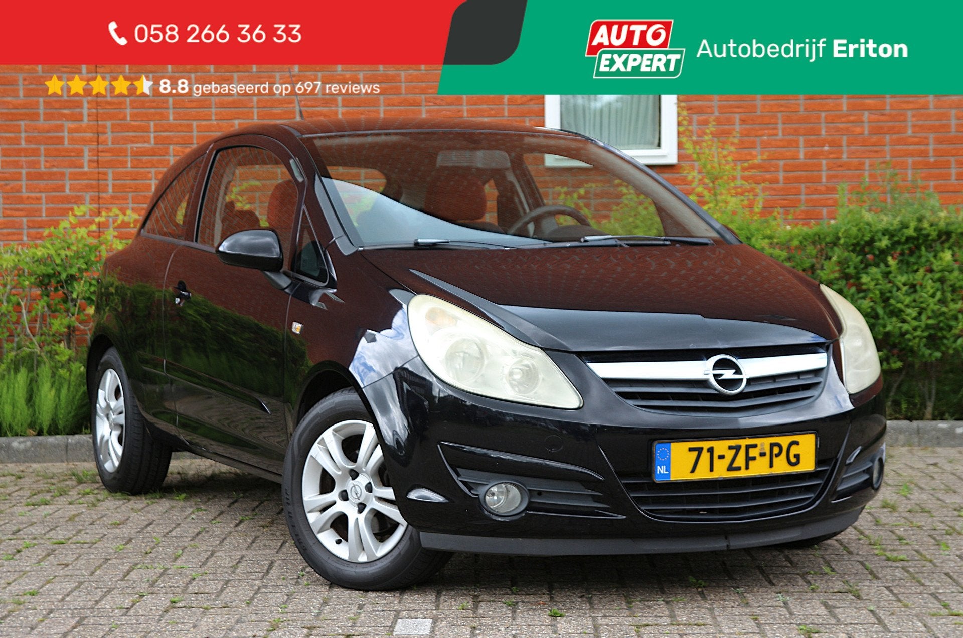 Opel Corsa 1.4-16V 90pk Enjoy | NL-auto | Airco | Cruise con, Auto's, Opel, Bedrijf, Te koop, Corsa, ABS, Airbags, Airconditioning