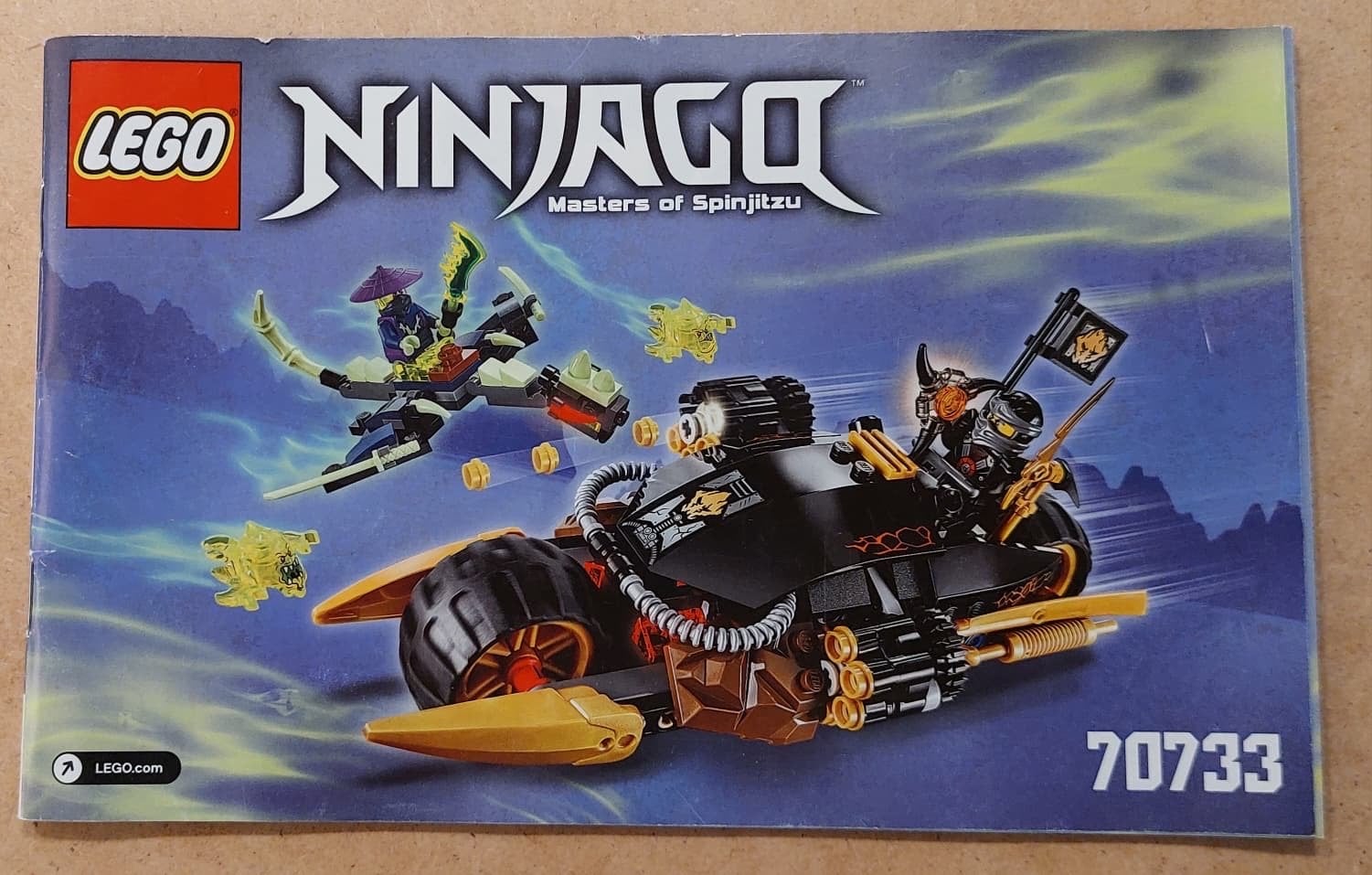 Lego Ninjago 70733 Blaster Bike, Gebruikt, Lego, Ophalen of Verzenden, Inclusief instructies