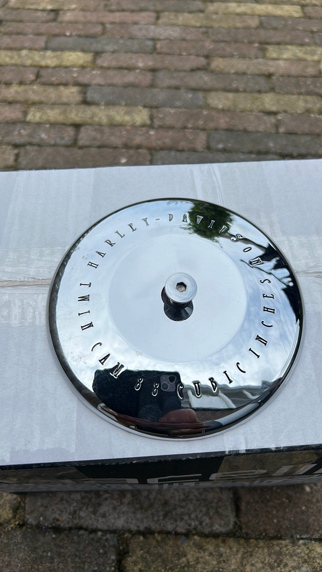 Twin cam insert 88 cui luchtfilter accesoires, Motoren, Ophalen of Verzenden, Gebruikt