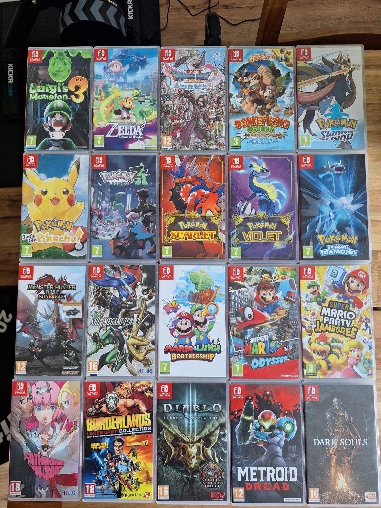 Collectie Switch Games