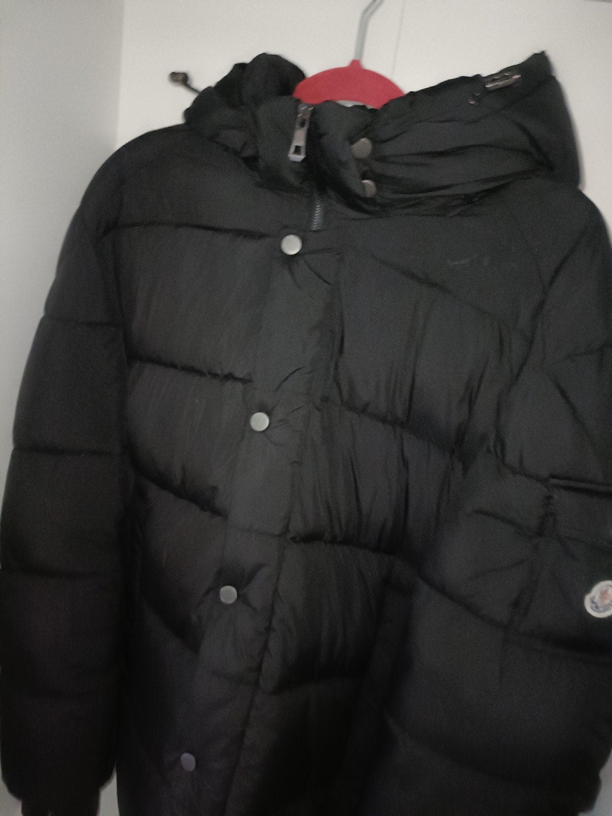 Moncler Maya Winterjas Heren - Maat XL -Zwart moet snel weg!, Ophalen, Moncler, Zwart, Maat 56/58 (XL)