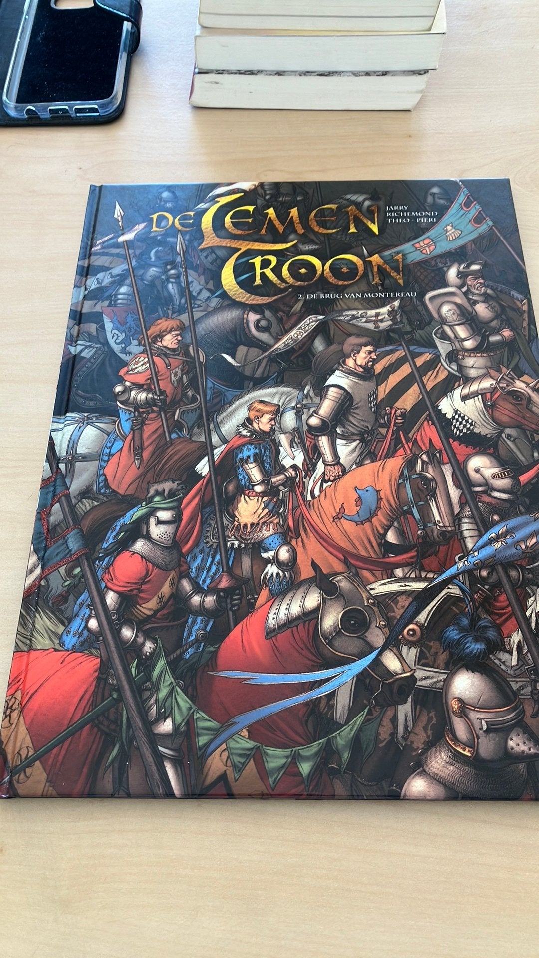 Jarry Richemond De Lemen Troon, Eén stripboek, Ophalen, Zo goed als nieuw