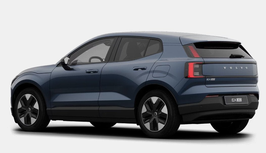 Volvo EX30 P5 Long Range Plus Europa 69 kWh | Adaptive Cruis, Auto's, Automaat, Achterwielaandrijving, Zwart, Verwarmde buitenspiegels