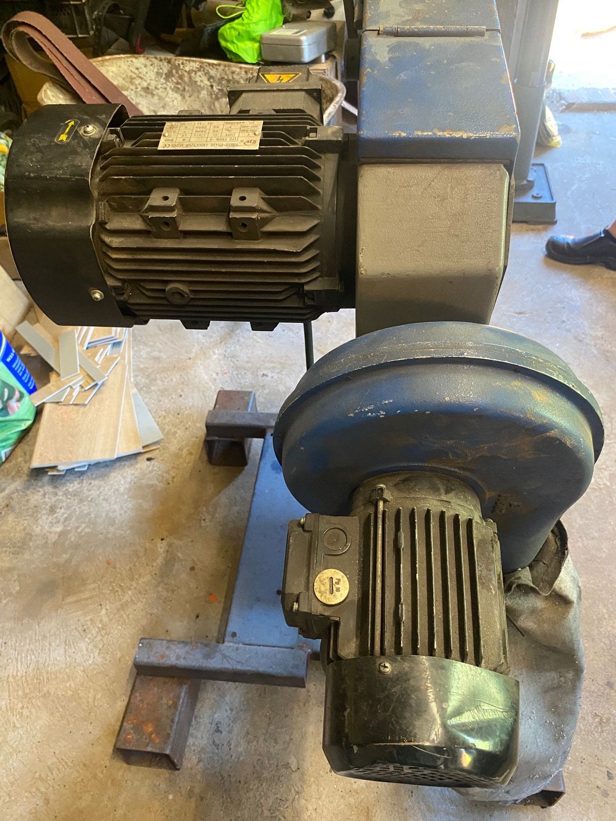 band schuurmachine, Doe-het-zelf en Verbouw, Gereedschap | Schuurmachines, Ophalen, Gebruikt, 1200 watt of meer, Bandschuurmachine