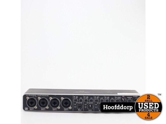 Behringer U-PHORIA UMC404HD, Behringer, Zo goed als nieuw, Support@behringer.com, Behringer (Music Tribe)
MusikhausstraÃŸe 1
94060 Pocking
Germany