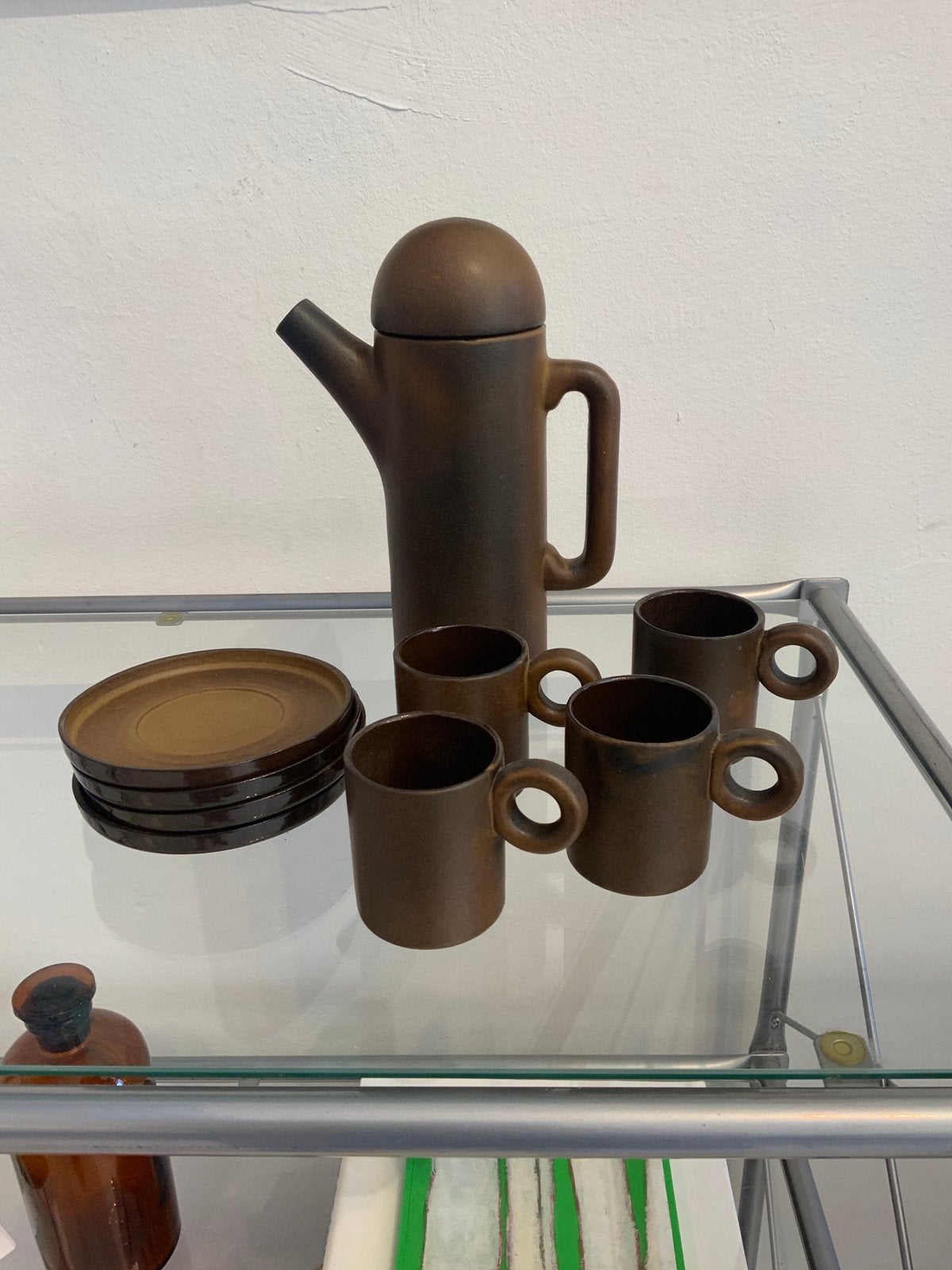 Koffieset van Cor Unum/ Theo Potmeer, Ophalen of Verzenden, Zo goed als nieuw, Porselein, Overige stijlen