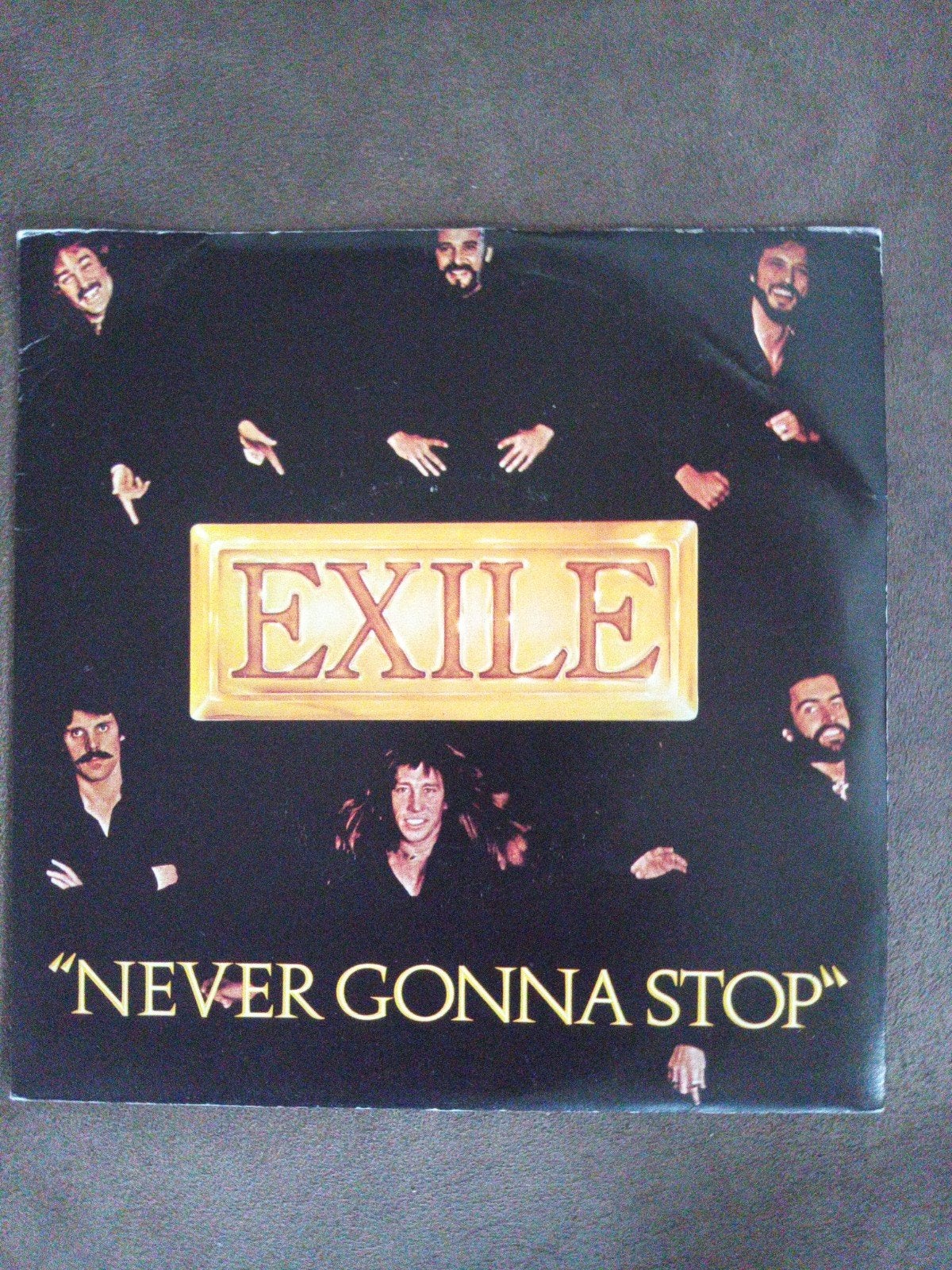 Exile - Never gonna stop, Ophalen of Verzenden, Gebruikt