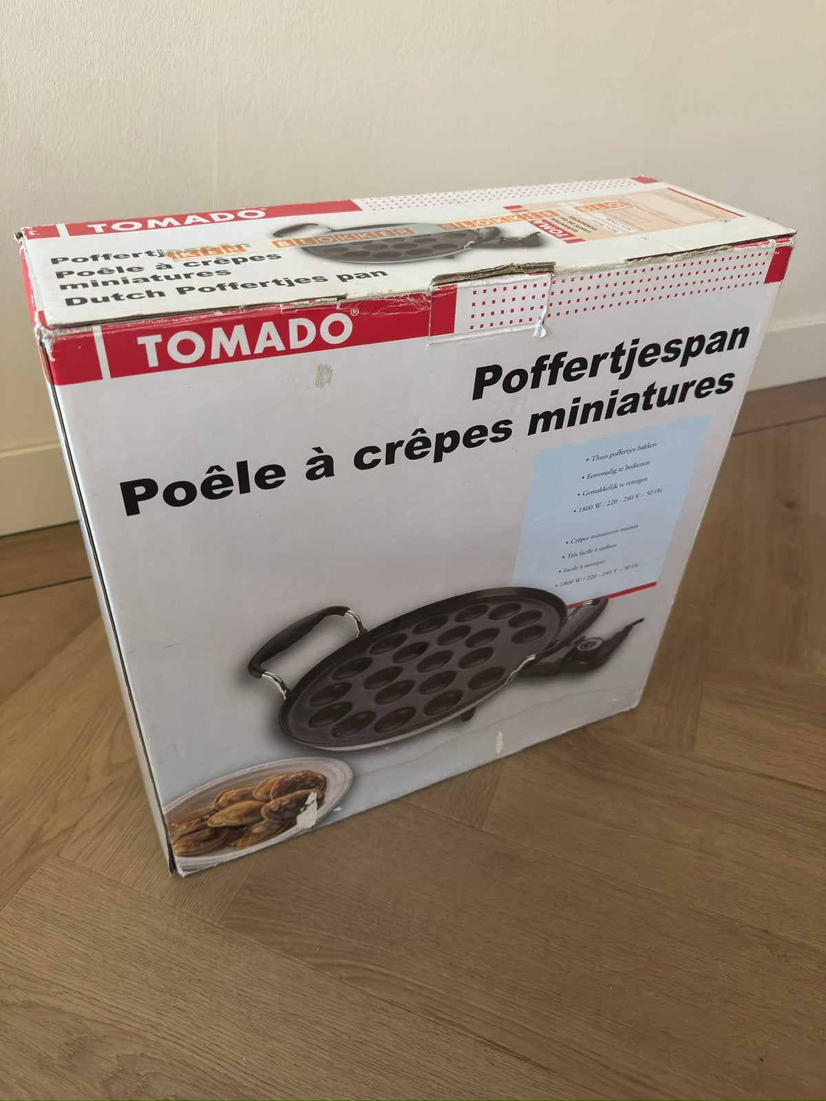 Poffertjespan zgan, Ophalen, Zo goed als nieuw