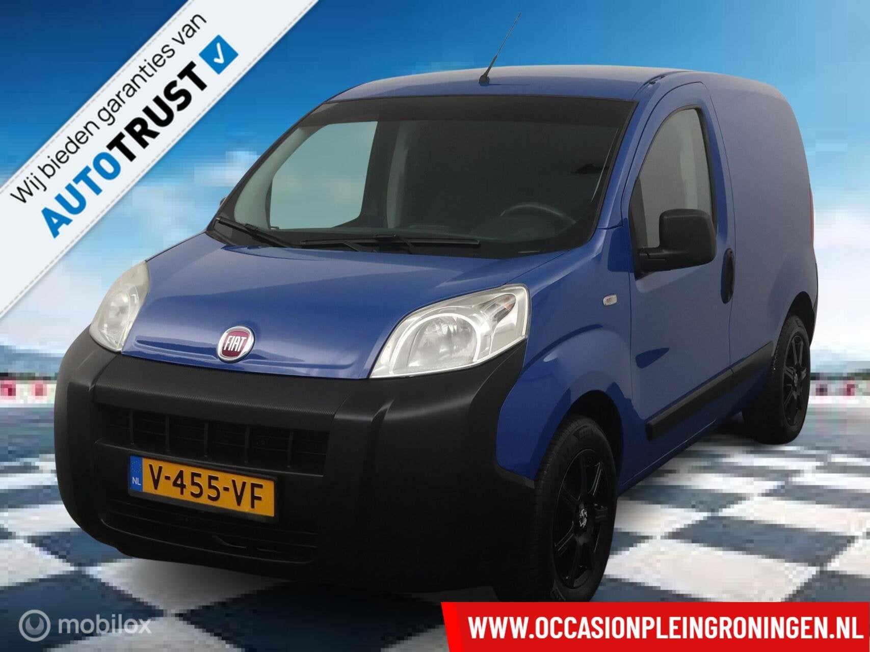 Fiat Fiorino 1.4 Actual Benzine, Euro 5, Stof, 400 kg, Trekhaak