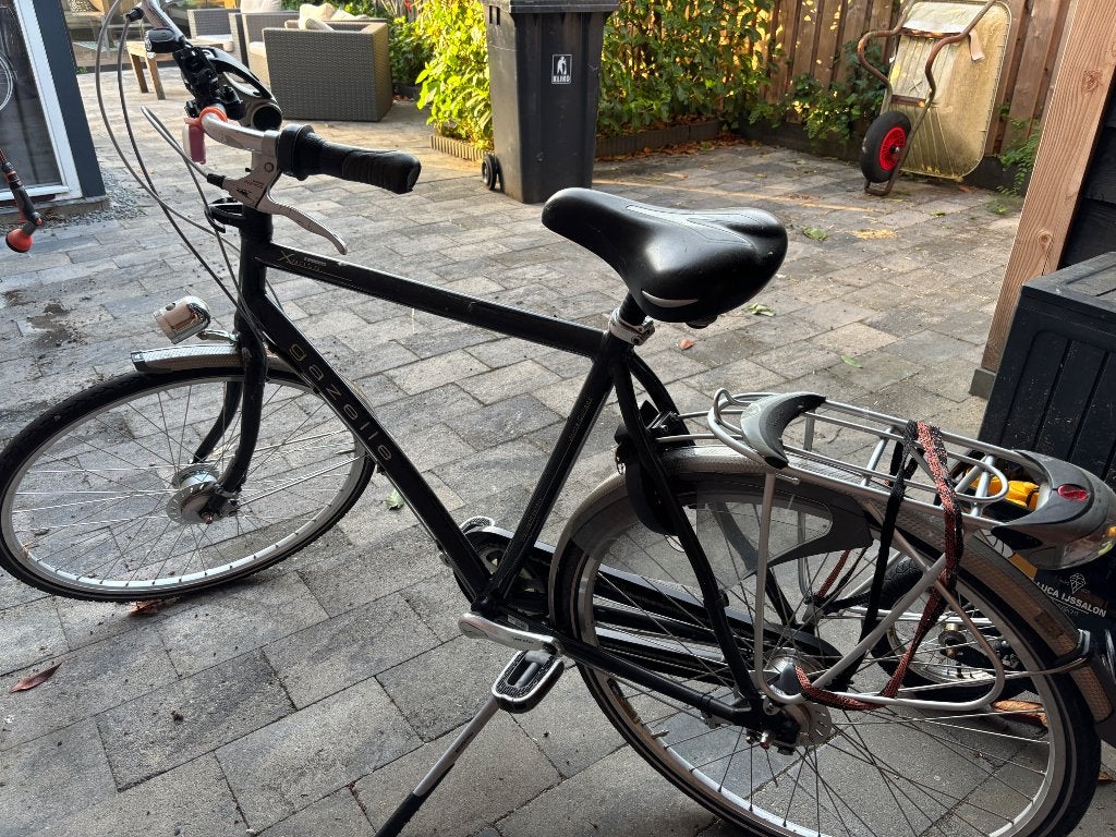 Gazelle heren fiets te koop, Fietsen en Brommers, Fietsen | Heren | Herenfietsen, Ophalen, Gebruikt, 65 cm of meer, Gazelle