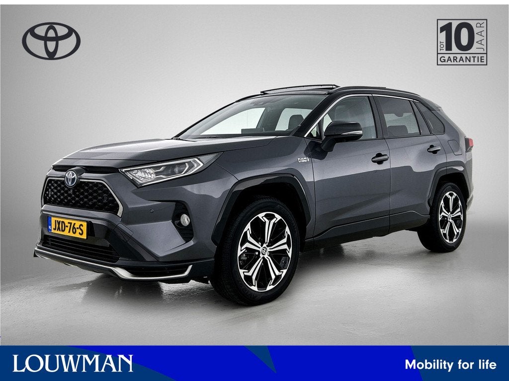 Toyota RAV4 2.5 Plug-in Hybrid AWD Bi-Tone Plus | Navigatie, Auto's, Toyota, Bedrijf, Te koop, Rav4, 360° camera, 4x4, ABS, Achteruitrijcamera