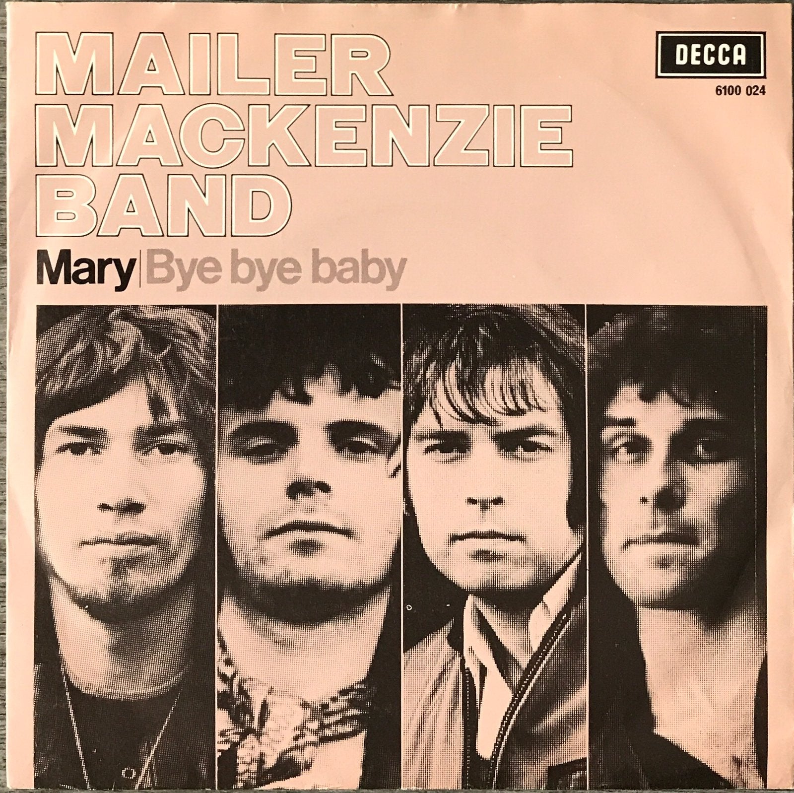 Mailer Mackenzie Band - Mary (NL’70) plaat ALS NIEUW, Verzenden, Zo goed als nieuw