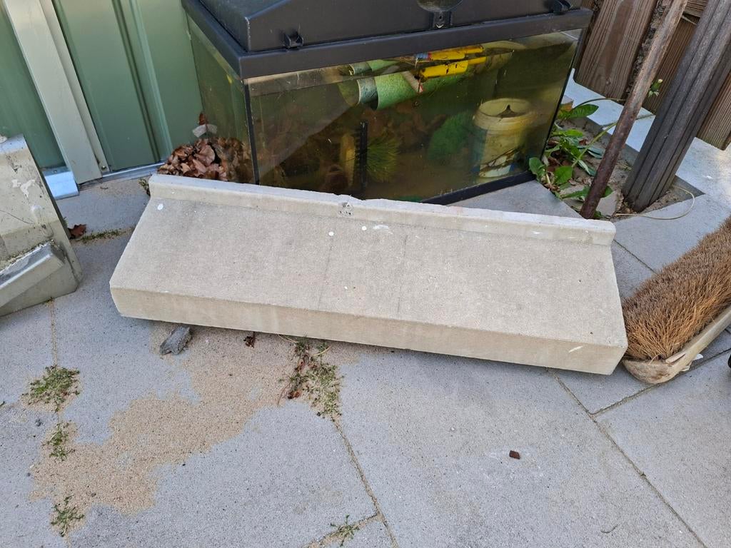 Betondorpel in goede staat, Ophalen