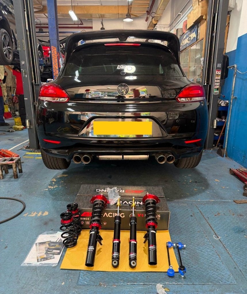 BC Racing V1-VM schroefset - Volkswagen Scirocco PQ35 08-15, Ophalen of Verzenden