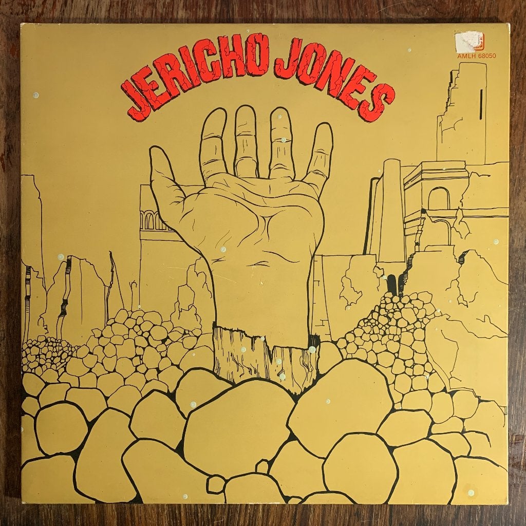 JERICHO JONES Junkies Monkeys & Donkeys '71 UK psych rock LP, LP, Ophalen of Verzenden, 12 inch, Beschermende buitenhoes