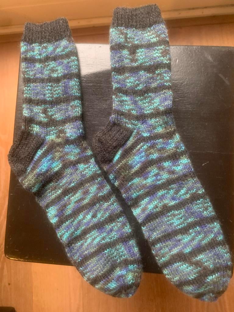Handgebreide wollen sokken - Diverse kleuren en maten, Sokken en Kniesokken, Overige kleuren, Nieuw, Overige maten