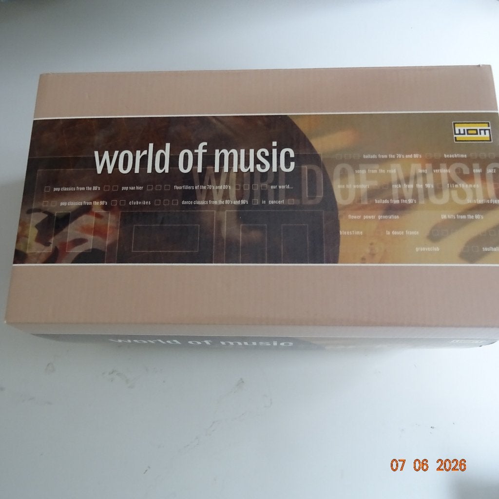 World of Music - Buddy Guy, Falcom Cuby eva (24 cd-boxje), Ophalen of Verzenden, Gebruikt, Boxset