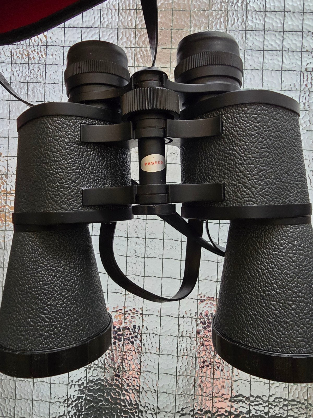 Verrekijker 10x50 Wide Angle met tas, Ophalen, Gebruikt, Porro (met knik), 8 tot 12x