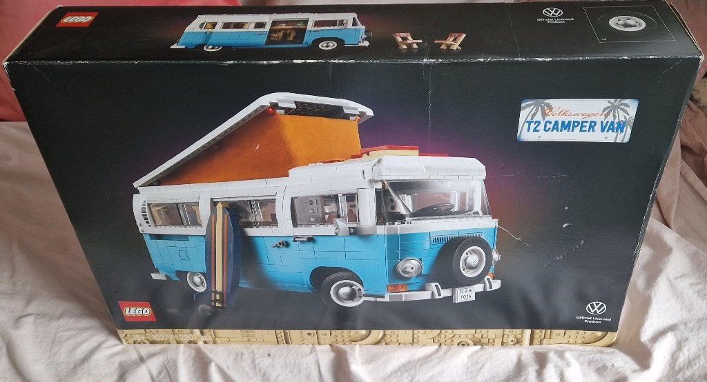 lego 10279 volkswagen t2 kampeerbus, Ophalen, Overige thema's, Lego, Zo goed als nieuw