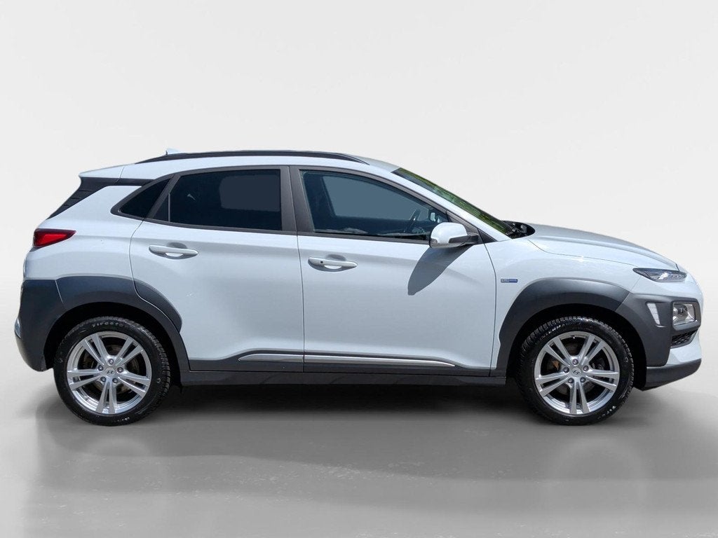 Hyundai Kona 1.6 GDI HEV Fashion Design | Leder | stoelverwa, Auto's, Hyundai, 12 maanden, Gebruikt, Leder en Stof, Wit