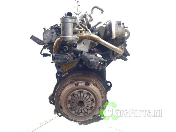Motor van een Volkswagen Polo, Gebruikt, -, Volkswagen, -