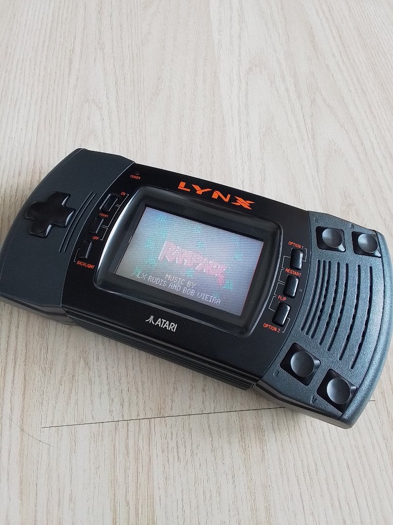 Atari Lynx II Console - Getest + Originele Atari Draagtas, Spelcomputers en Games, Gebruikt, Ophalen of Verzenden, Zonder controller