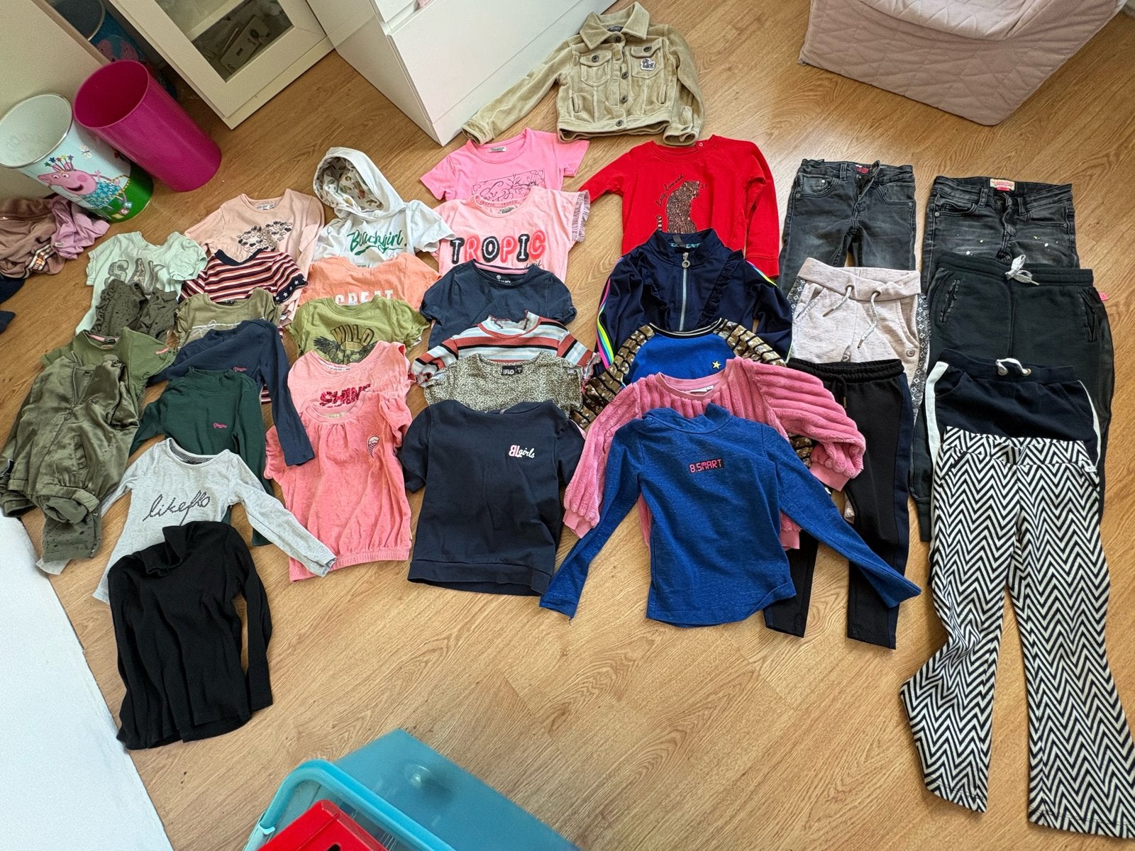 Grote kledingbundel meisjeskleding maat 98-104, Kinderen en Baby's, Ophalen of Verzenden, Gebruikt, Maat 98