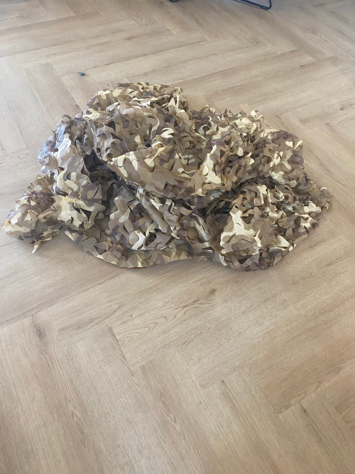 Camouflage doek tuin, Tuin en Terras, Tuinwanddecoratie, Ophalen of Verzenden, Zo goed als nieuw