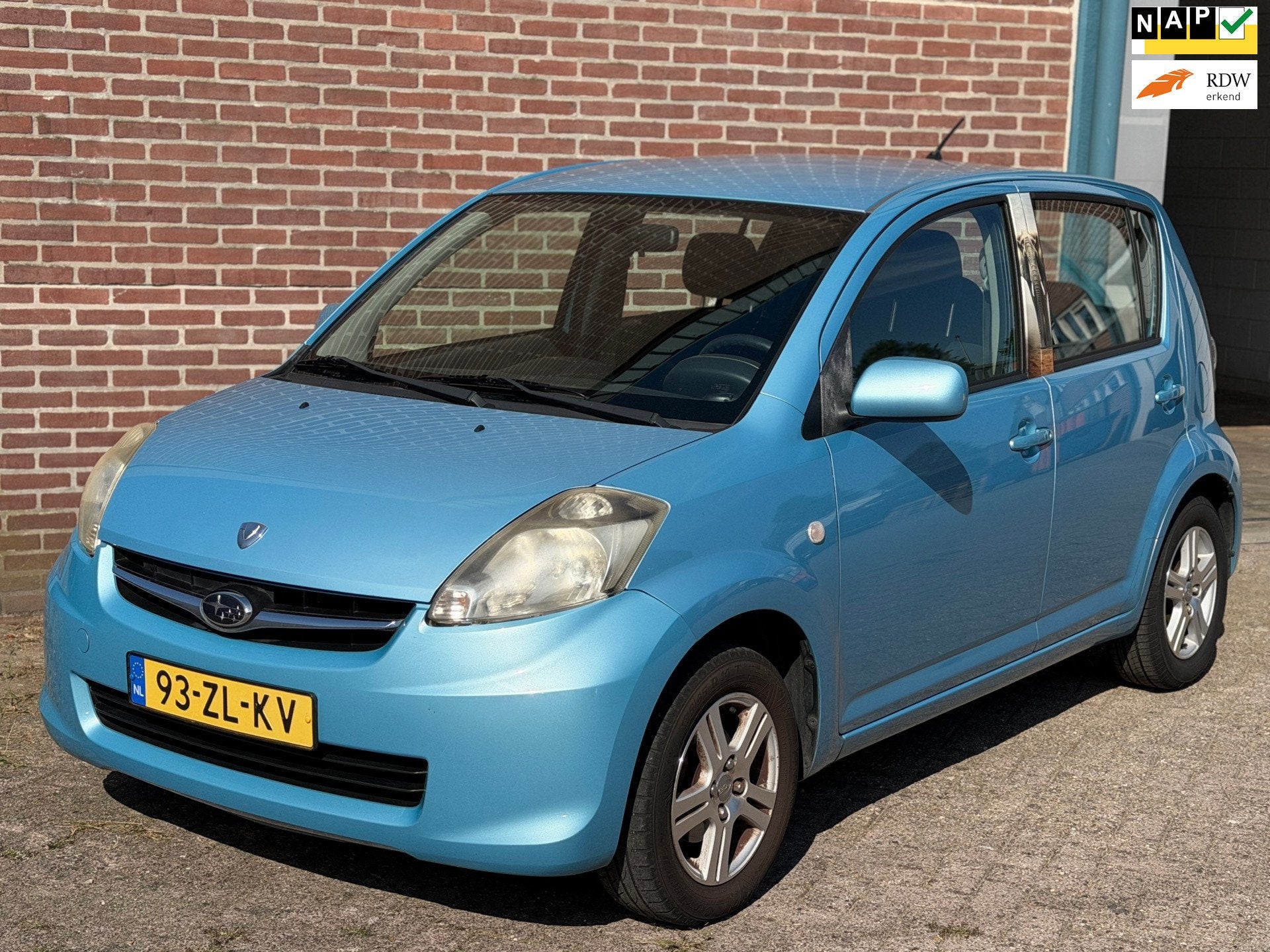 Subaru Justy 1.0 Comfort S | Nap | Airco, Auto's, Subaru, Voorwielaandrijving, Justy, Gebruikt, Blauw