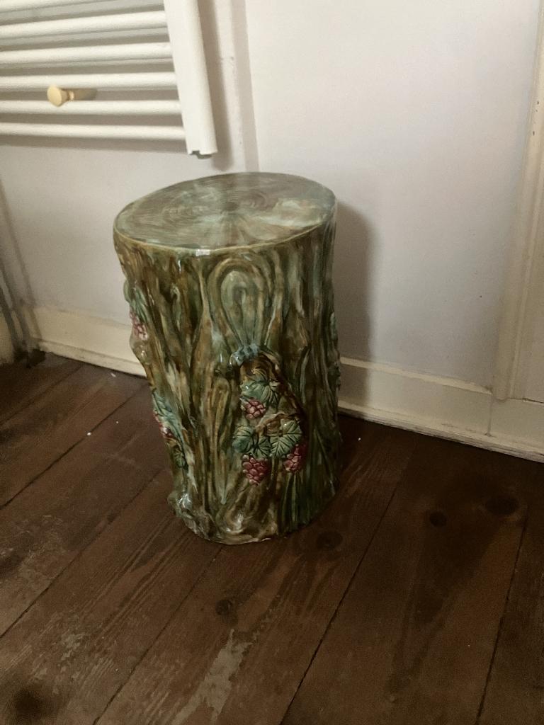 Keramische majolica tuinkruk, Ophalen, Zo goed als nieuw, Overige materialen