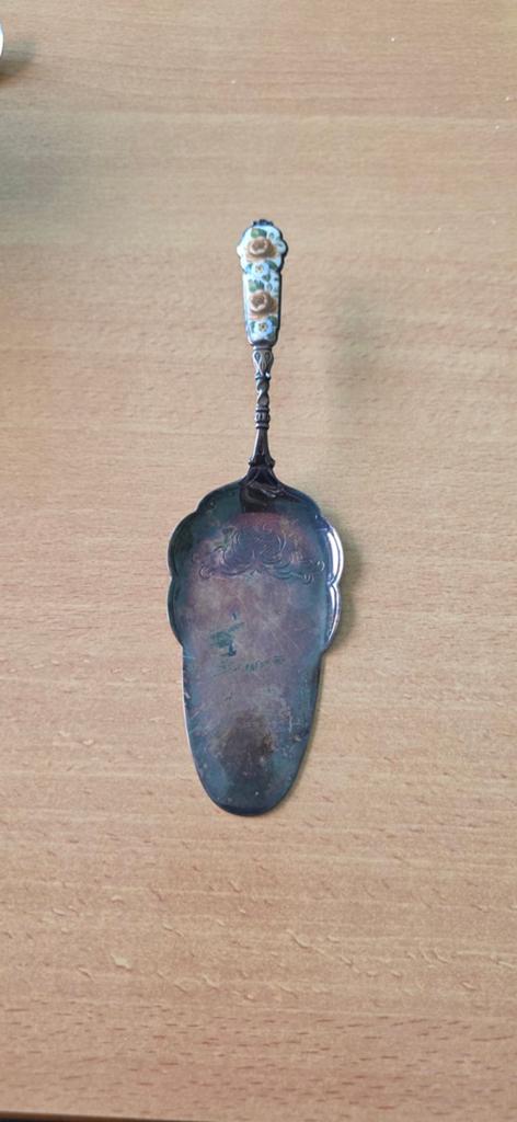 Antieke taartschep, Antiek en Kunst, Ophalen of Verzenden