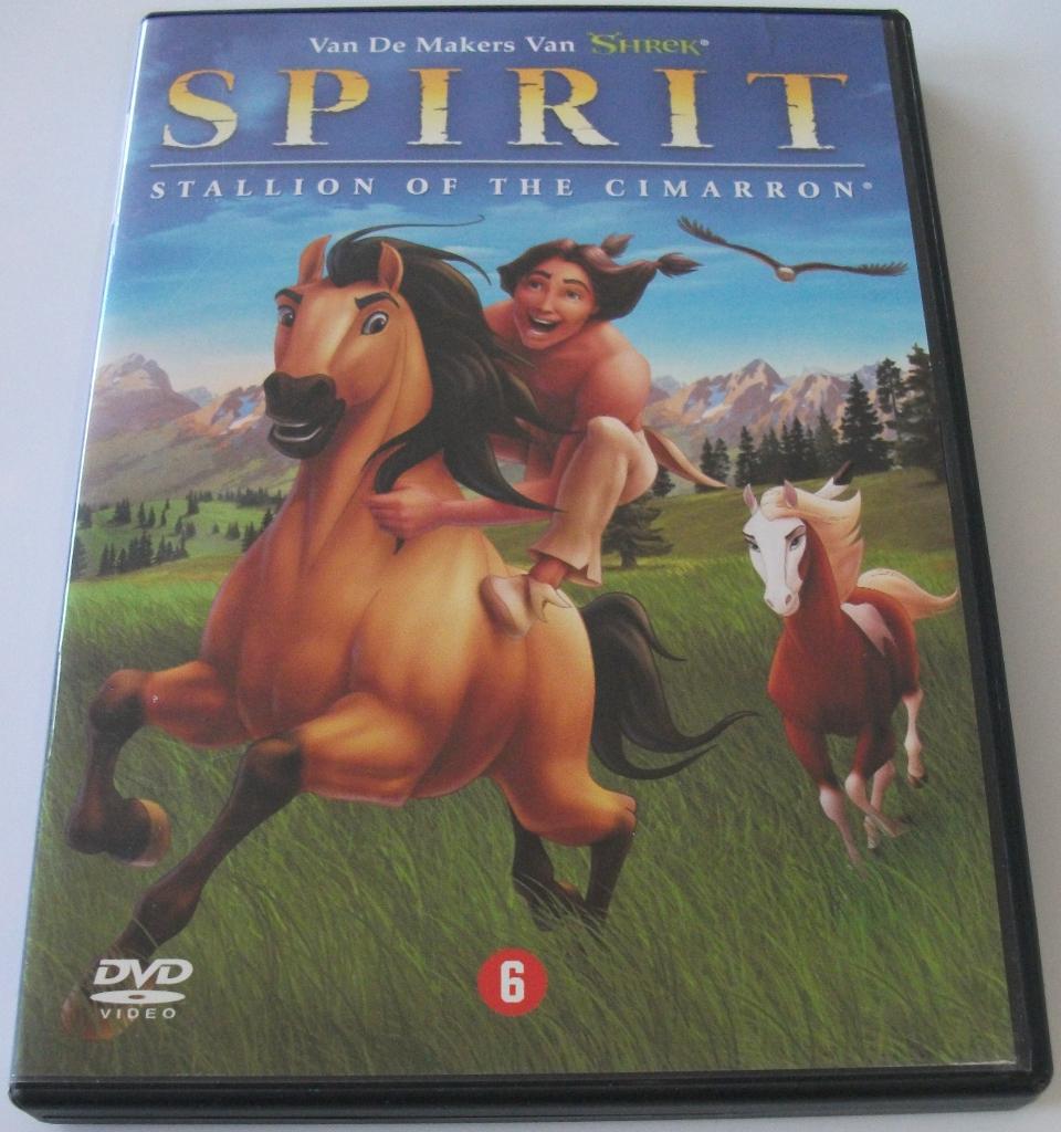 Dvd *** SPIRIT *** Hengst van het Woeste Westen, Tekenfilm, Amerikaans, Ophalen of Verzenden, Zo goed als nieuw