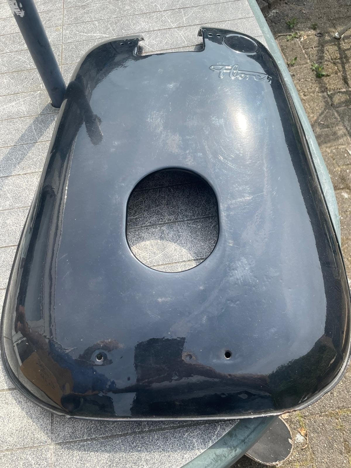 Beenschild Kreidler zwart, Ophalen of Verzenden, Gebruikt, Frame