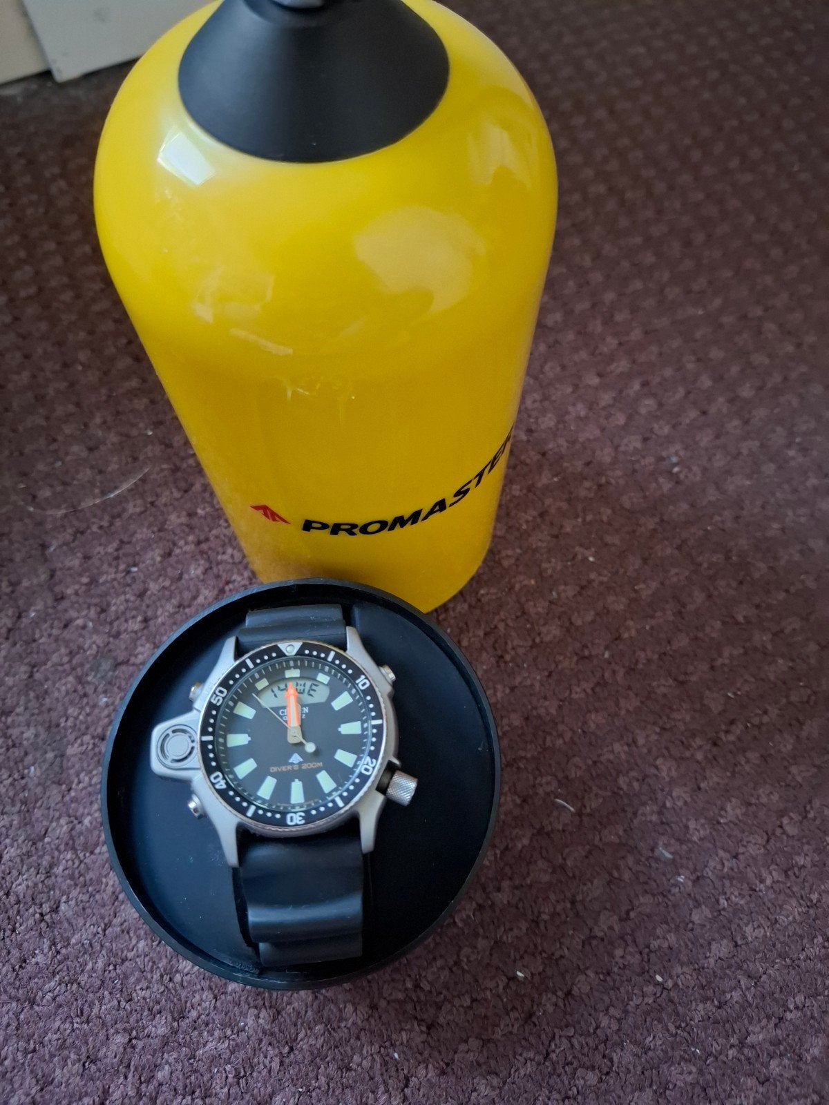 Citizen Promaster horloge, Overige merken, Kunststof, Polshorloge, Ophalen of Verzenden